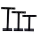 thumbnail image 1 of 3 Piezas De Vidrio Orgánico T Bar Pendiente Display Jewlery Stand Para Mostrar, 1 of 3