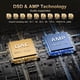 thumbnail image 3 of Reproductor MP3 ZAQE 96 GB Bluetooth HiFi Audio sin pérdida, 3 of 8