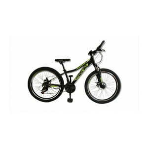 Powerbike - Bicicleta Mtb Aro 24 Negra/Verde Skyler