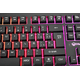 thumbnail image 2 of Teclado gamer impermeable retroiluminado español negro, 2 of 3