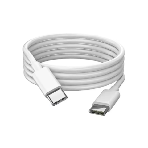 Genérico - Cable De Datos Carga Rápida Usb-C A C Color Blanco