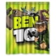 thumbnail image 1 of Cortina de ducha BEN10, juego de cortinas de baño con ganchos, tamaño 60 x 72 pulgadas, 1 of 3