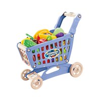 Bothyi - Trolley Play Set Juego De Roles Para Decoración De Escritorio Accesorio De Cocina Fotografía Prop Azul