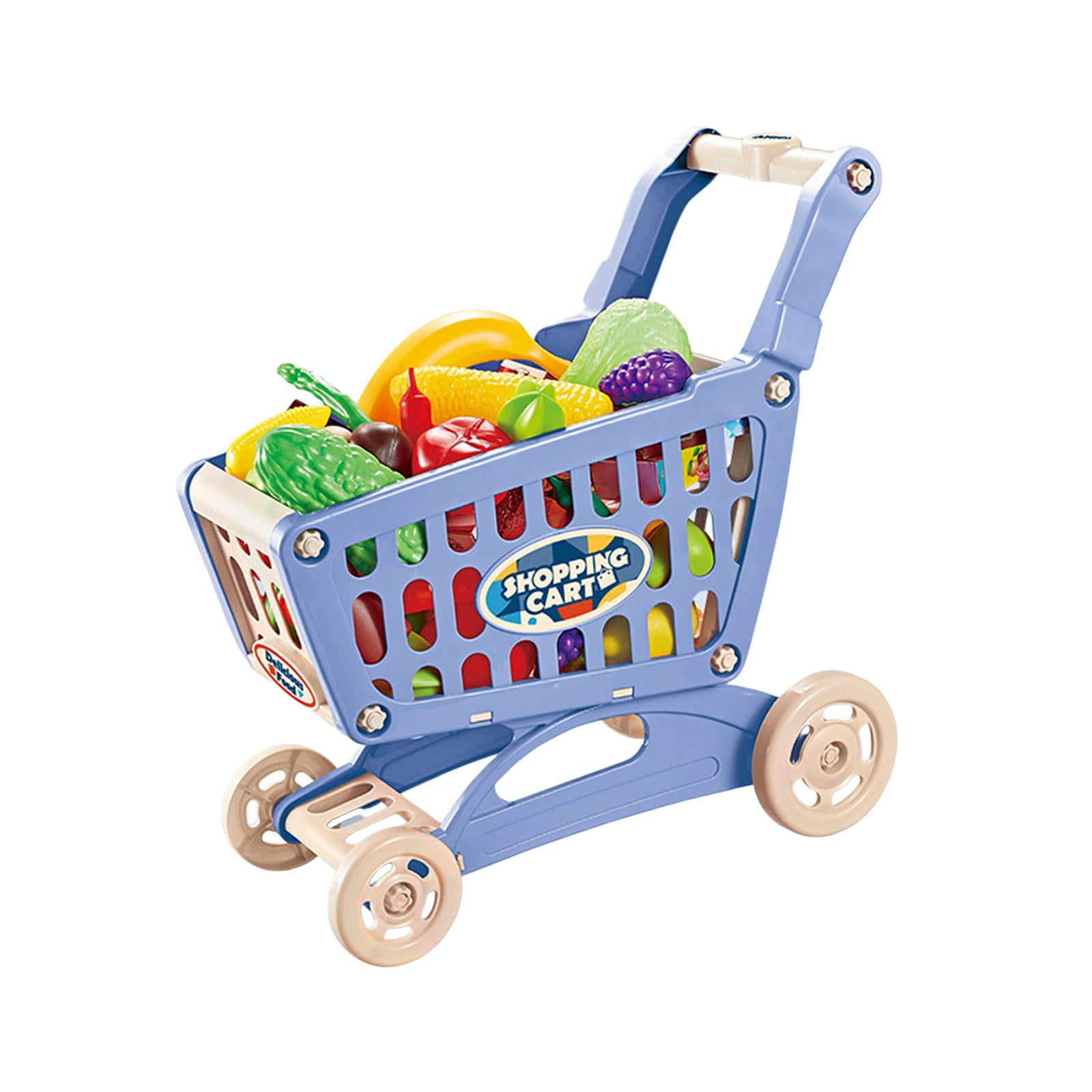 Bothyi - Trolley Play Set Juego De Roles Para Decoración De Escritorio Accesorio De Cocina Fotografía Prop Azul