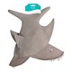 thumbnail image 4 of Gorro de fiesta Beistle de peluche con diseño de tiburón, unisex, con temática submarina, 4 of 5