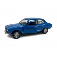 Top10Books - Peugeot. Auto Miniatura. Welly Escala 1:34 1:36 - Peugeot 504 De 1975 Azul