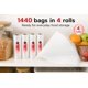 thumbnail image 2 of Bolsas para Alimentos Mr Miracle 30x51 cm Transparentes 1440 unidades, 2 of 8