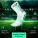 thumbnail image 4 of Medias LUX Sports Dual Grip Antideslizantes Blancas Hombre Talla US 6-11.5, 4 of 7