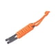 thumbnail image 3 of Llavero De Palanca De Bolsillo Con Pasador De Cuerda, Llavero Con Barras De Palanca Para Senderismo En Interiores, Color Naranja, 3 of 5