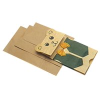 Bolsa De Papel School Smart Con Fondo Plano, 11,4 X 6,4 X 21,6 Cm, Paquete De 100