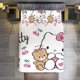 thumbnail image 1 of Hello Kitty Will Make You Smile 3 Pieces Duvet Cover Set Full Size Super Soft Fade Resistant Microfiber, 1 of 4