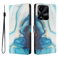 Foxdock Funda Tipo Cartera Para Honor Magic X5C Plus Con Soporte Y Correa – Diseño De Patrones Lindos