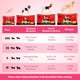thumbnail image 5 of Pañales para perras Dono tamaño pequeño rosa – 16 unidades, 5 of 6