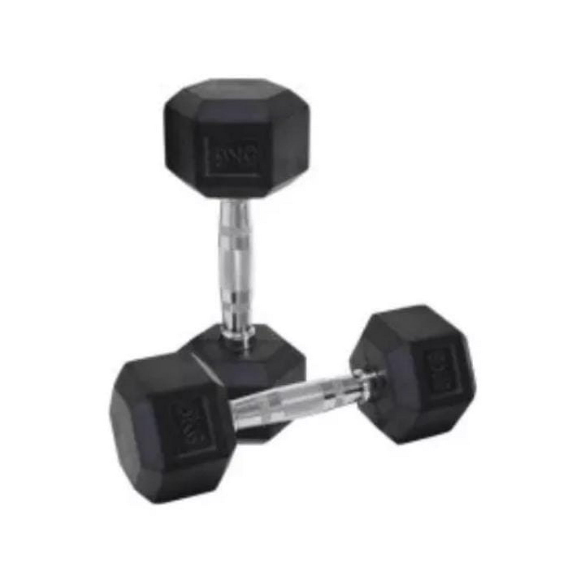 Hwm - Mancuernas De Caucho 5kg Par