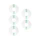 thumbnail image 2 of Parches adhesivos para ducha de 5 piezas, protectores de cinta Cgm impermeables, Parche de cubierta de transparente Flexible de larga duración Ronda, 2 of 5