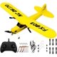 thumbnail image 1 of Avión RC Ouhgnoh de control remoto 2.4 GHz con giroscopio, fácil de volar, regalo de cumpleaños para principiantes, niños y niñas (amarillo), 1 of 6
