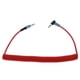 thumbnail image 3 of Cable De Audio En Espiral M-M De 3,5 Mm (1/8 ") Cable De Entrada Auxiliar De Auriculares Rojo, 3 of 3