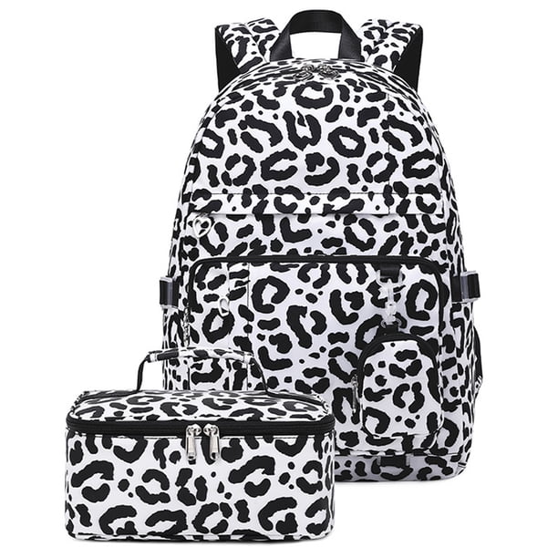 Girls Bookbags Back Pack School Bag for Teens Girl Elementary Middle School Student Waterproof Backpack with Insulated Lunch Bag