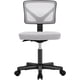 thumbnail image 1 of Silla de escritorio Sweetcrispy, ergonómica, con respaldo bajo, malla, gris, 1 of 7