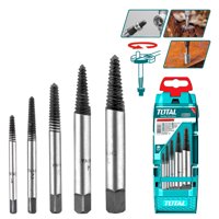 Juego De Extractores De Tornillos 5 Piezas Total