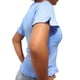 thumbnail image 2 of Polera Mujer Algodon Manga Corta Tejido Hilo Colores 1084, 2 of 3