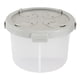 thumbnail image 2 of Recipiente De Almacenamiento De Alimentos Multiusos Con Compartimento Para Utensilios De Cocina Gris 1800 Ml, 2 of 5