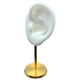 thumbnail image 2 of Soporte De Exhibición De Pendientes Modelo De Oreja Soporte De Perno Con Base Para Escaparate De Cumplea?os Blanco Izquierdo, 2 of 5