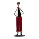 thumbnail image 2 of Estatua De Iron Music Man, Modelo De Artista Musical, Figurita Para Home Cafe Drumming Player, 2 of 5