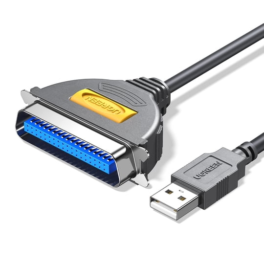 Cable De Impresora Usb A Puerto Paralelo Ugreen De 3 M Para Impresoras Antiguas