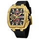 thumbnail image 1 of Reloj MF MINI FOCUS Hombre Esqueleto Cronógrafo Dorado, 1 of 6