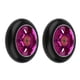 thumbnail image 4 of 1 Par De Ruedas De Repuesto Para Scooter De Acrobacias De 100 Mm Con Cojinetes Y Bujes De Color Púrpura, 4 of 5