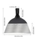thumbnail image 3 of 1 Set, Outdoor Garden Cleaning Shovel Multi-functional Steel Flat Shovel Ice Shovel Wall Pigsty Cleaning Shovel Farm Weeding Tool, 3 of 5