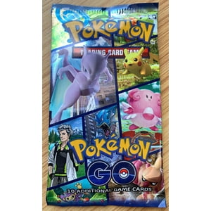 Paquete De Refuerzo De Cartas Coleccionables Pokémon Tcg Pokémon Go Expansion