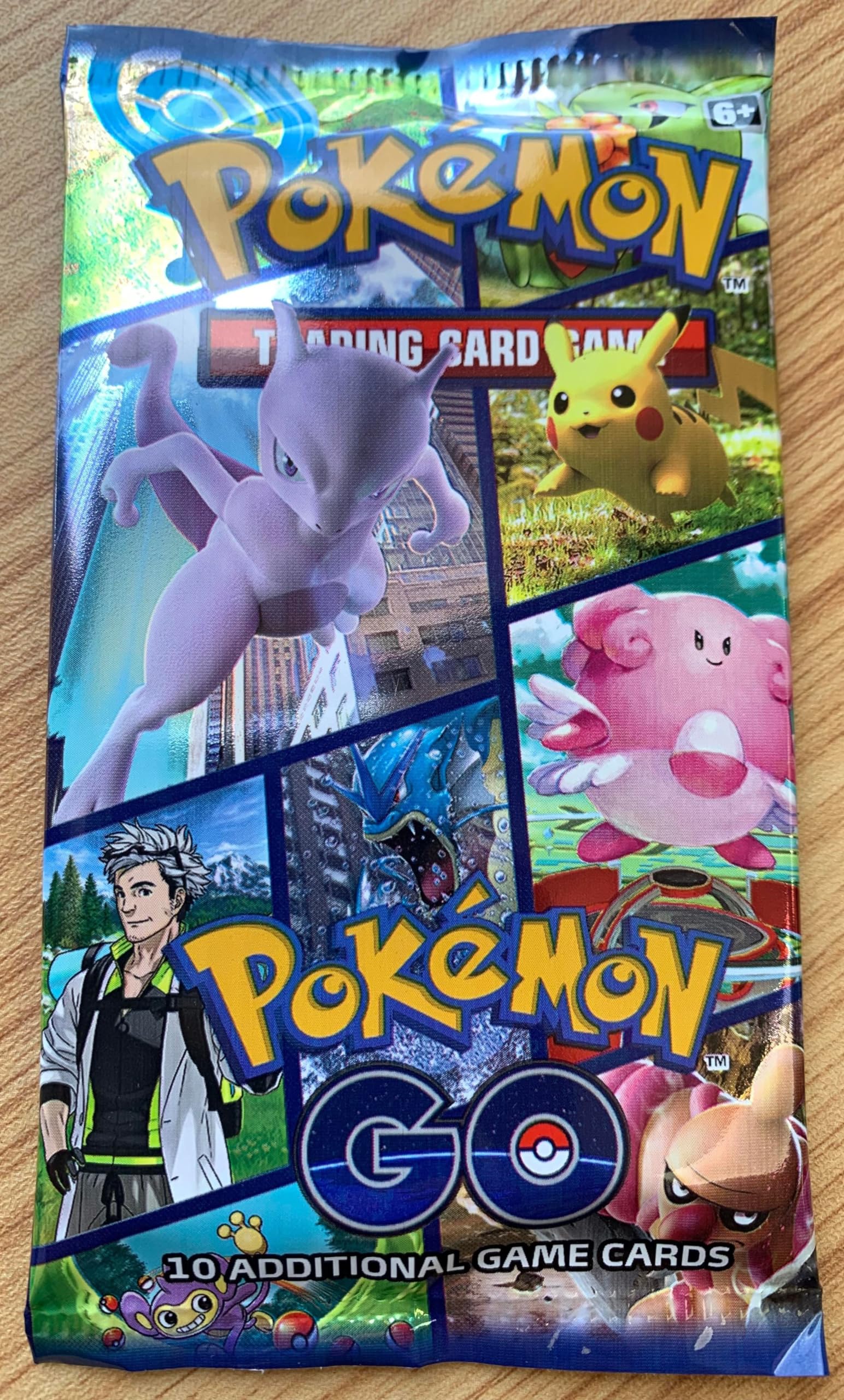 Paquete De Refuerzo De Cartas Coleccionables Pokémon Tcg Pokémon Go Expansion