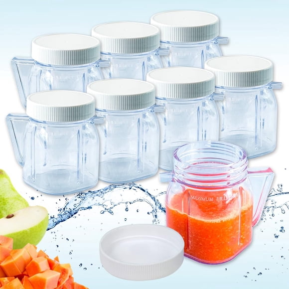 Mini tarro de plástico de repuesto de 250 ml para Oster Blender Saffire