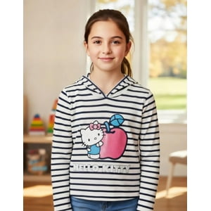 Polera Niña Hello Kitty Azul 10