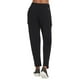 thumbnail image 3 of Pantalones cargo Skechers Go Walk sin cordones para mujer, negro atrevido, 3 of 3