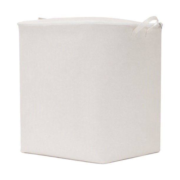 REGALWOVEN 1 Pcs Bolsas de Mudanza, Almacenamiento de Ropa, Bolsas de Almacenamiento para Organizar Edredones, Organizadores de Armario y Almacenamiento con Asas Beige 23.5*19.5*27.5in