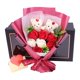 thumbnail image 1 of Ramo De Flores De Jabón Artificial, Regalos Del Día De San Valentín Para El Aula, Escuela, Hombres, Rojo, 1 of 5