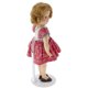 thumbnail image 2 of Soporte para muñecas Plymor DSP-60W, blanco, ajustable para muñecas de 25 a 35 cm, 2 of 4