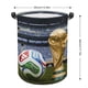 thumbnail image 2 of FIFA Cesta de lavandería de gran capacidad redonda con asa, bolsa para ropa sucia plegable, almacenamiento para dormitorio, baño y lavadero 44x35 cm, 2 of 6
