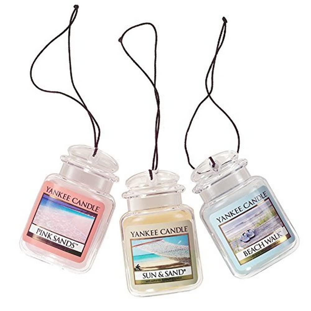 Air Fresheners Yankee Candle Hanging Car Jar® Ultimate, Paquete De 3