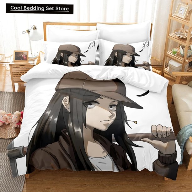 Anime The Outcast Under One Person Bedding Set,Duvet Cover Bed Set Quilt Cover Pillowcase, Boys Girls Adults Bed Sheets