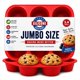 thumbnail image 1 of Molde de Muffins de Silicona Silicone Designs 27 cm 6 tazas libre de BPA, 1 of 6
