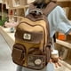 thumbnail image 3 of Cute Capybara Schoolbag Large Capacity Adjustable Strap Versatile Backpack Waterproof Computer Bag Student, 3 of 3