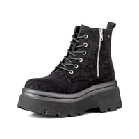 Botin Casual Mujer Eco Cuero Plataforma Weide Dh87
