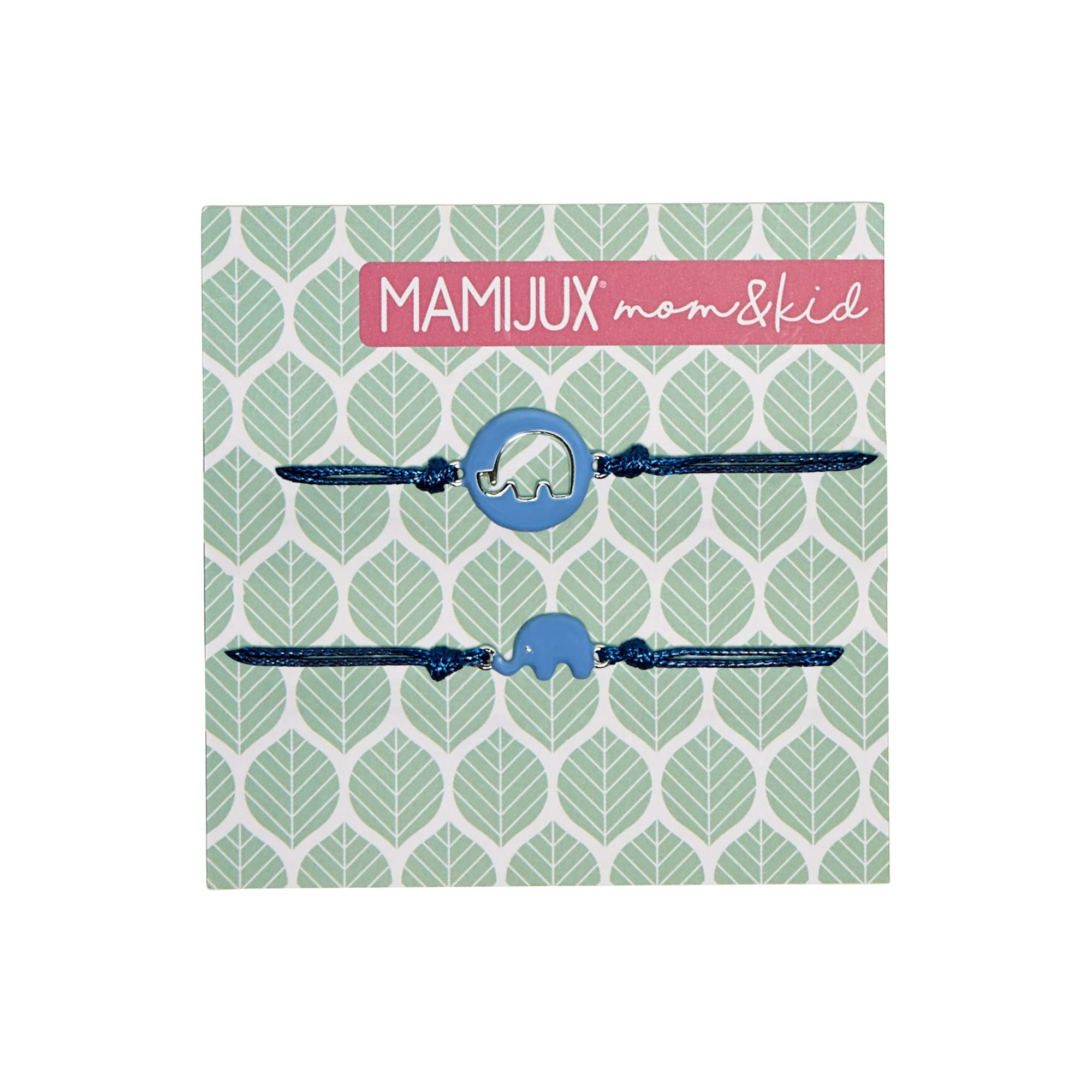 Pulseras De Elefante Azul Mom & Kid