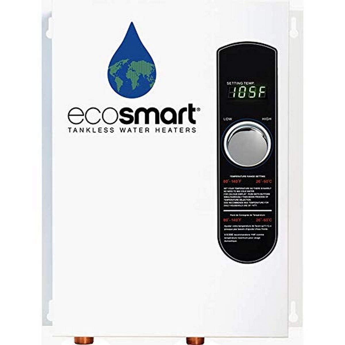 Calentador De Agua Eléctrico Sin Tanque Ecosmart Eco 18 18kw 240v