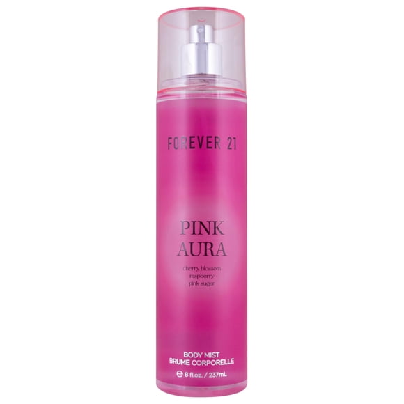 Spray corporal Perfume Forever 21 Pink Aura, 240 ml, para mujer