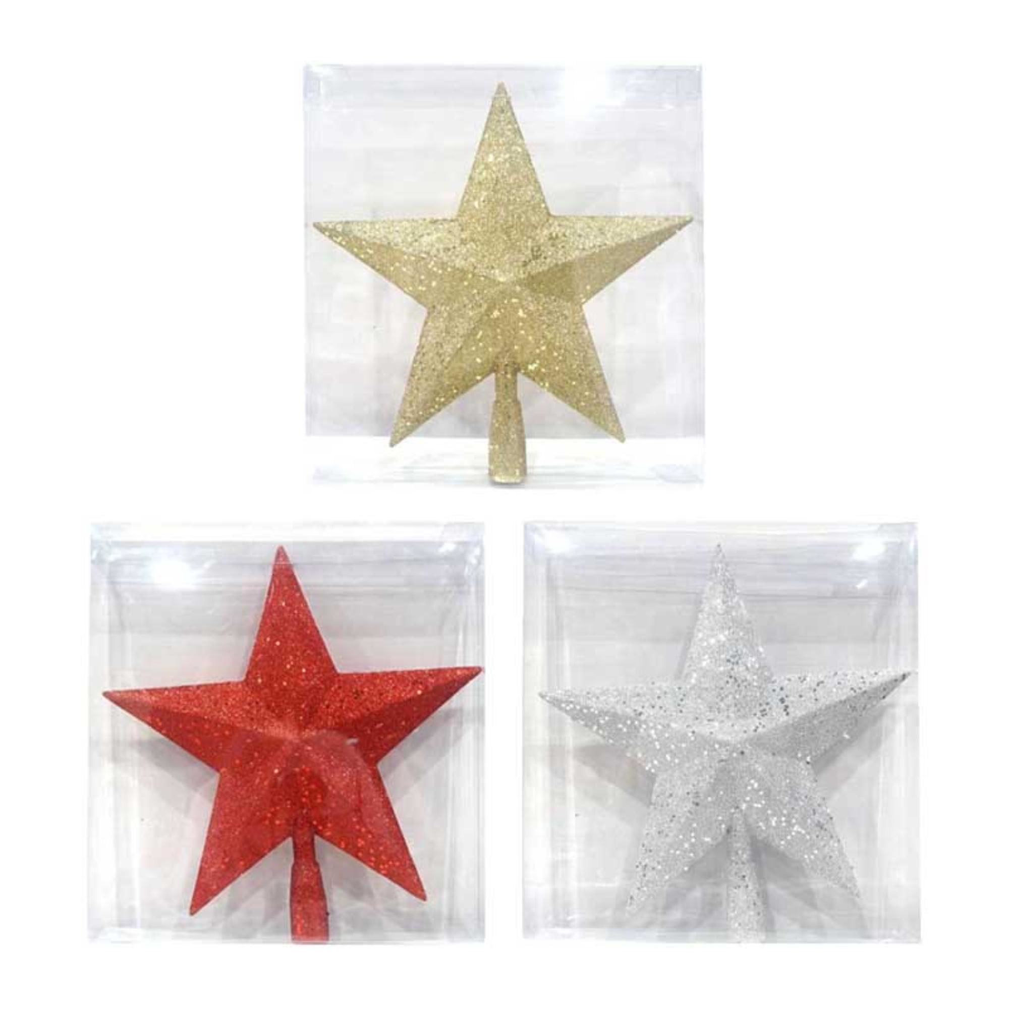 Estrella Para Arbol 29cm, Color Surtido, 1 Un Holiday Time